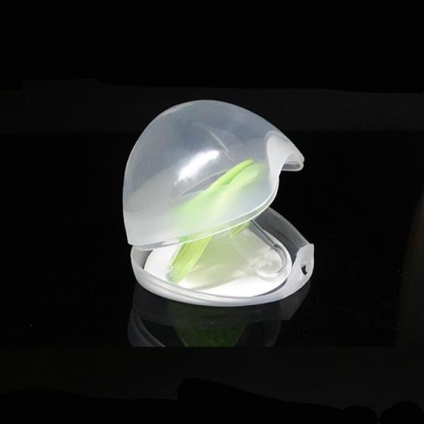 Baby Child Silicone Soft Round Head Resistant to Tearing Sleepy Pacifier (Sky Blue) - Image 7
