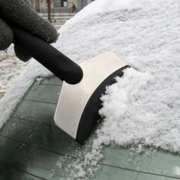 Multifunctional Stainless Steel Ice Scraper Car Window Windshield Defroster Snow Remover Shovel - Image 2