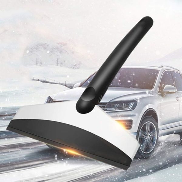 Multifunctional Stainless Steel Ice Scraper Car Window Windshield Defroster Snow Remover Shovel - Image 3