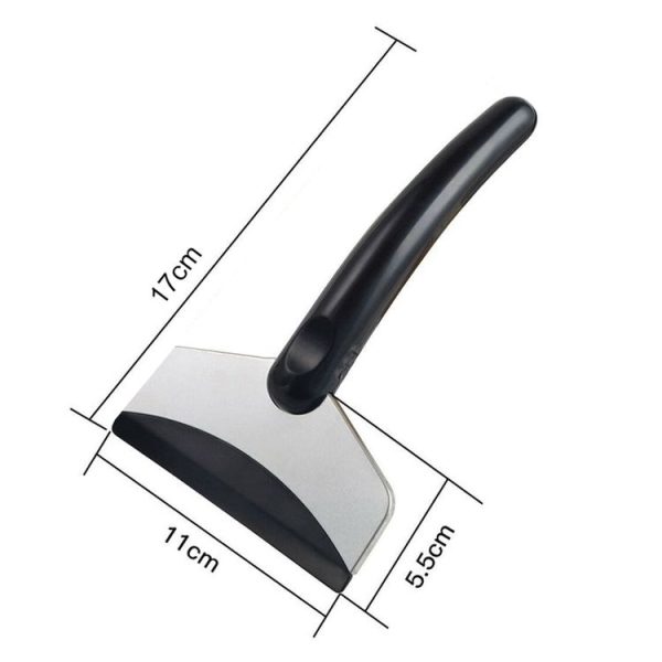 Multifunctional Stainless Steel Ice Scraper Car Window Windshield Defroster Snow Remover Shovel - Image 6