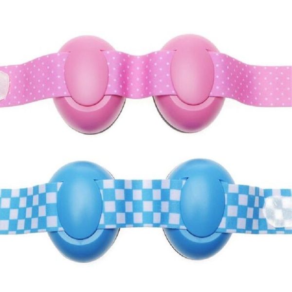 Newborn Baby Adjustable Elastic Earmuffs (Pink) - Image 8