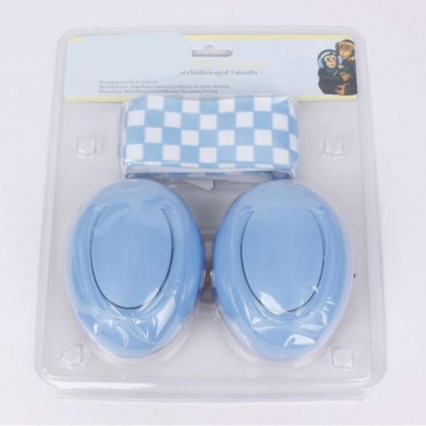Newborn Baby Adjustable Elastic Earmuffs (Pink) - Image 9
