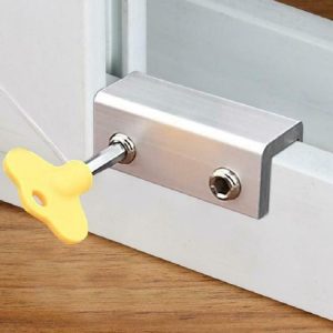 Child Safety Guard Anti-Theft Door Window Stopper, Specifications: Double Hole