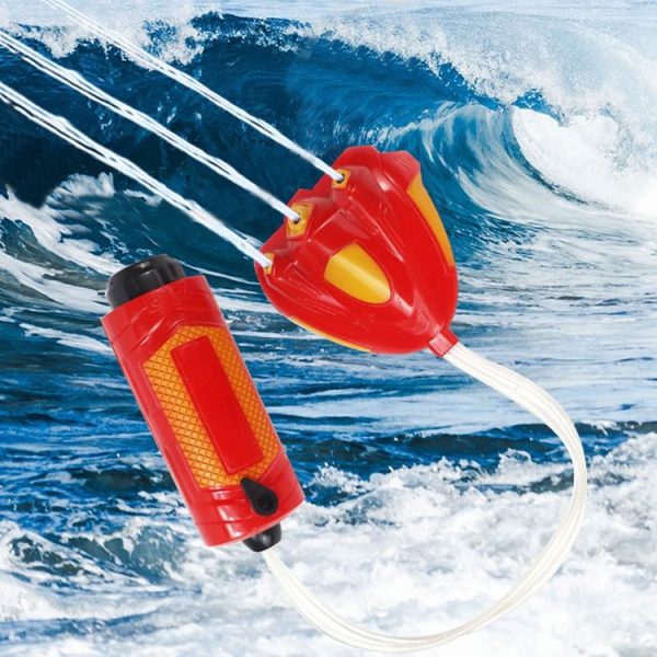 Children Outdoor Beach Water Toy Summer Wrist Spray Water Gun (Red)