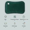 Waterless Graphene Hot Water Bag Rechargeable Hand Warmer, Style: Glove Version 3 Geat (Ink Green) - Image 2