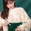 Waterless Graphene Hot Water Bag Rechargeable Hand Warmer, Style: Glove Version 3 Geat (Ink Green) - Image 6