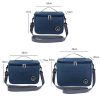Thermal Lunch Box Bag Durable Waterproof Office Cooler Lunchbox with Strap S (Tibetan) - Image 3