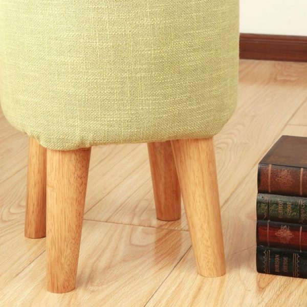 Solid Wood Sofa Foot Table Leg Cabinet Foot Furniture Chair Heightening Pad, Size: 18 cm, Style: Vertical (Wood Color) - Image 8