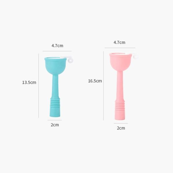 Kitchen Faucet Water-saving Shower (Long Purple) - Image 5