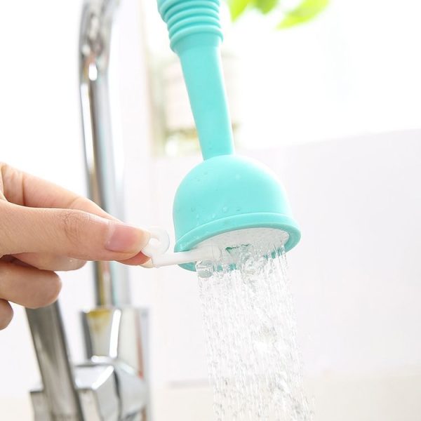Kitchen Faucet Water-saving Shower (Long Purple) - Image 8