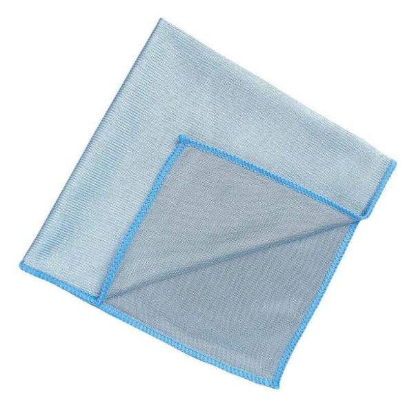 Microfiber Wipe Glass Non-Marking Cleaning Cloth, Size: 40x40cm, Colour: Blue - Image 2