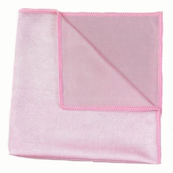 Microfiber Wipe Glass Non-Marking Cleaning Cloth, Size: 40x60cm, Colour: Pink - Image 2