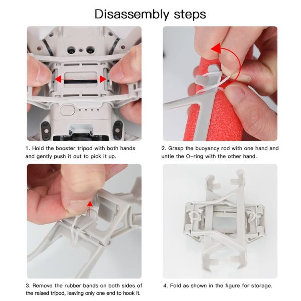 DJI Mini 2 RCSTQ Water Landing Gear Buoyancy Rod - Image 7