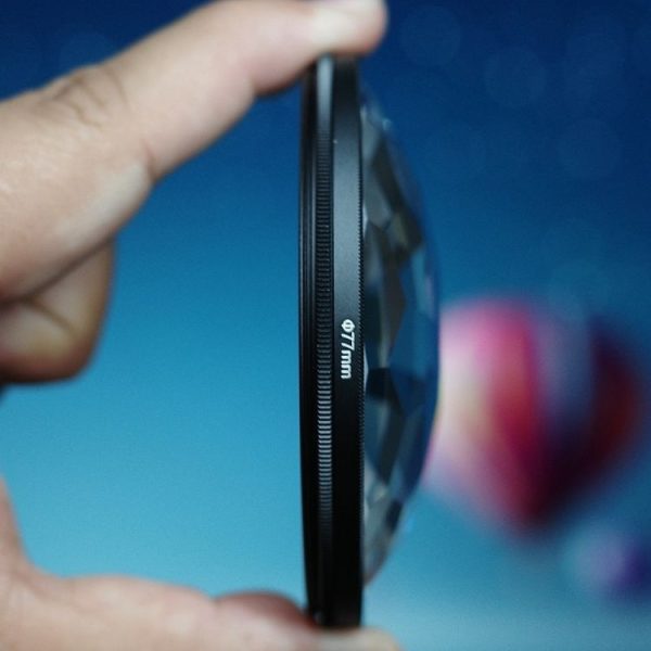 82mm Kaleidoscope Prism Foreground Blur Camera Glass Filter Lens - Image 3