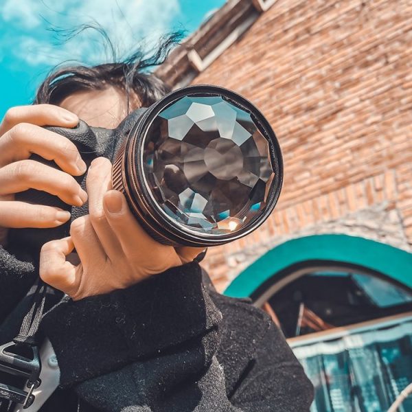 82mm Kaleidoscope Prism Foreground Blur Camera Glass Filter Lens - Image 5