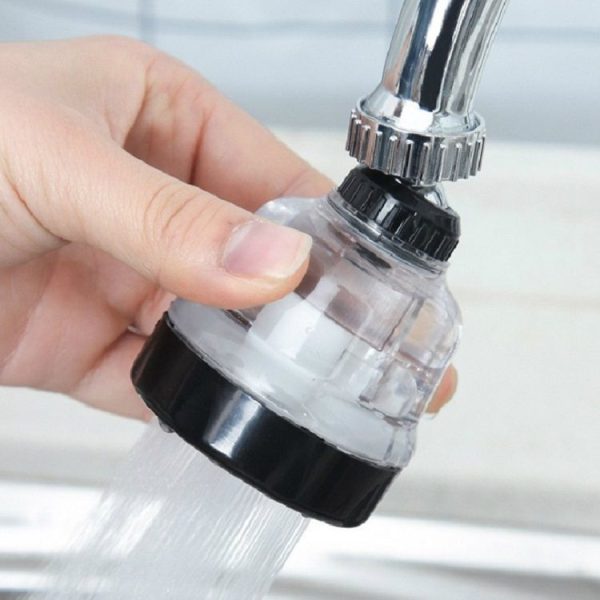 Kitchen Pressurized Tap Water Splash-proof Sprinkler Filter Water Saver - Image 3