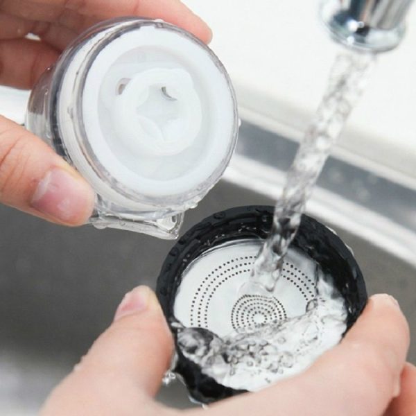 Kitchen Pressurized Tap Water Splash-proof Sprinkler Filter Water Saver - Image 4