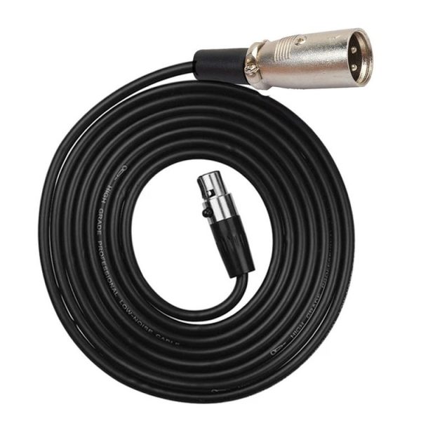 Xlrmini Caron Male To Mini Female Balancing Cable For 48V Sound Card Microphone Audio Cable, Length: 2m - Image 2