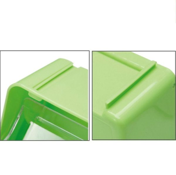 Tape Storage Box Cutter Desktop Stationery Storage Box (Green) - Image 8