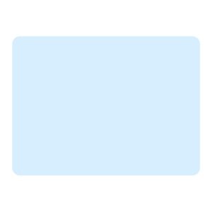 Nordic Style Food Grade Silicone Pad Tableware Environmental Insulation Pad Placemat (Sky Blue)