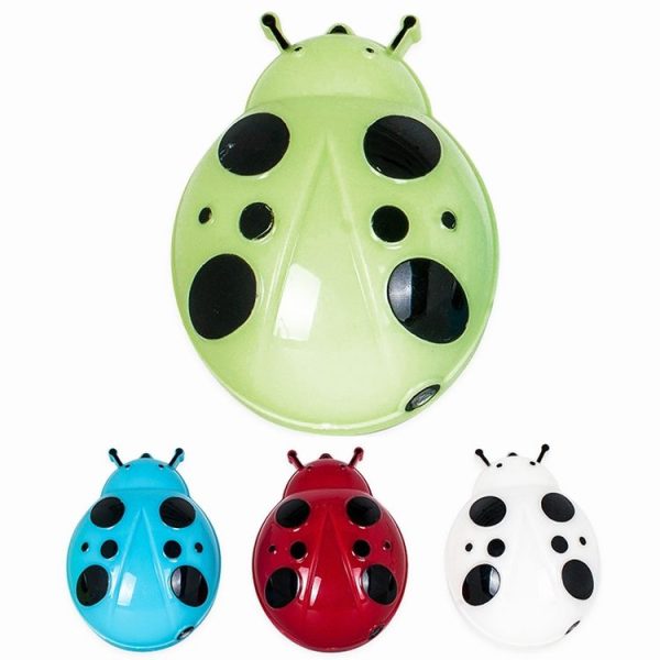 A62 Beetle Shape LED Night Light Plug-in Intelligent Light Control Sensor Light, Plug: EU Plug (White) - Image 2