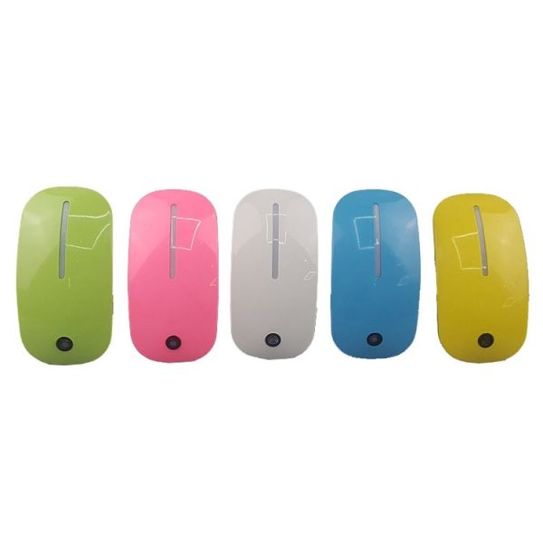 A66 Mouse Type LED Intelligent Light Control Night Light, Plug: EU Plug (Green) - Image 2