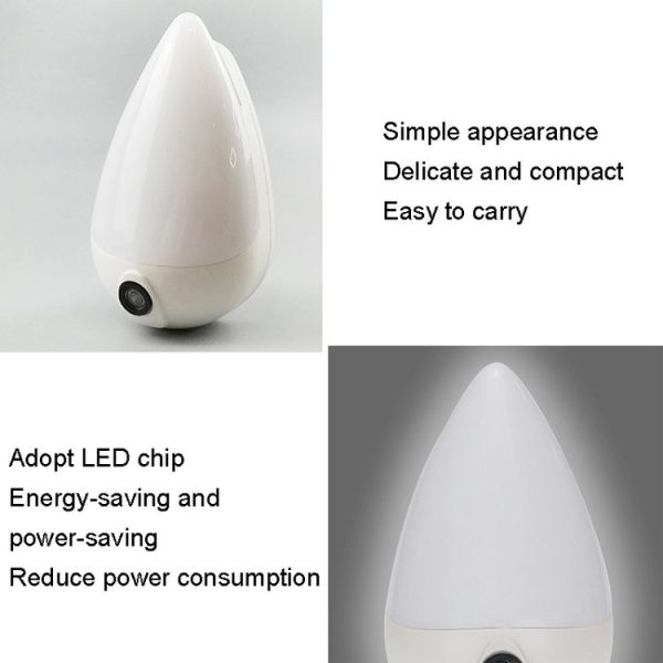A68 Intelligent Light Sensing LED Night Light, Plug: EU Plug (Color Random Delivery) - Image 4