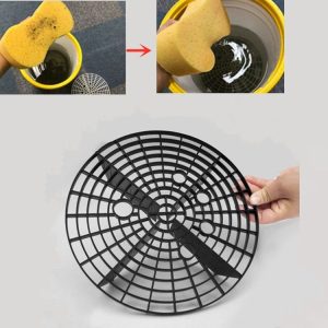 Car Washing Filter Sand And Stone Isolation Net, Size: Diameter 23.5cm (Black)