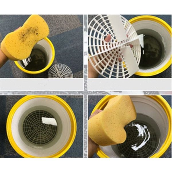 Car Washing Filter Sand And Stone Isolation Net, Size: Diameter 23.5cm (Black) - Image 4