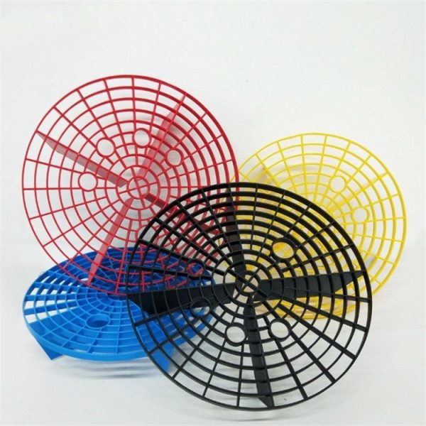 Car Washing Filter Sand And Stone Isolation Net, Size: Diameter 23.5cm (Black) - Image 5