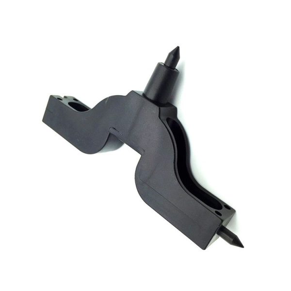 2 PCS Dripper PE Pipe Mountain-shaped Hole Punch Garden Irrigation Opening (Black) - Image 4