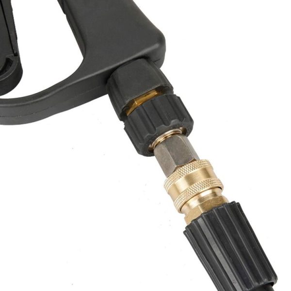 Pressure Washer Accessories Quick Connect Car Wash Water Hose Quick Connection, Typle: 14-3 / 8 Male + 15-3 / 8 Female - Image 3