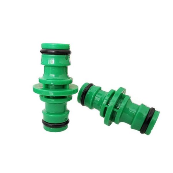 2 PCS 4 Point Two-way Pacifier Repair Extension Hose Quick Connector Plastic Garden Tool (Green) - Image 3