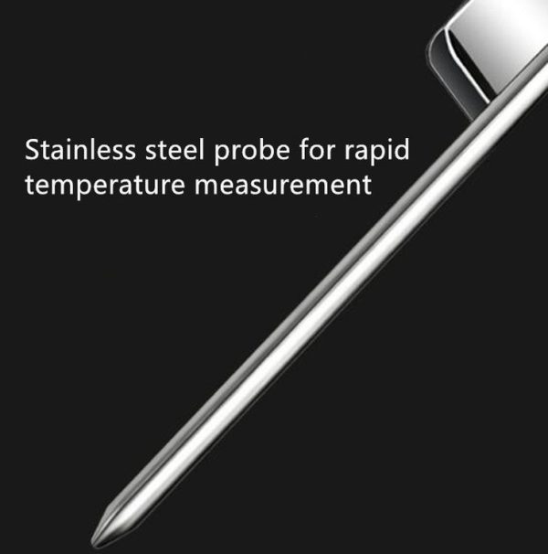 L-BEANS Stainless Steel Hand Made Coffee Thermometer Coffee Probe Water Temperature Meter, Style: Long Probe - Image 4