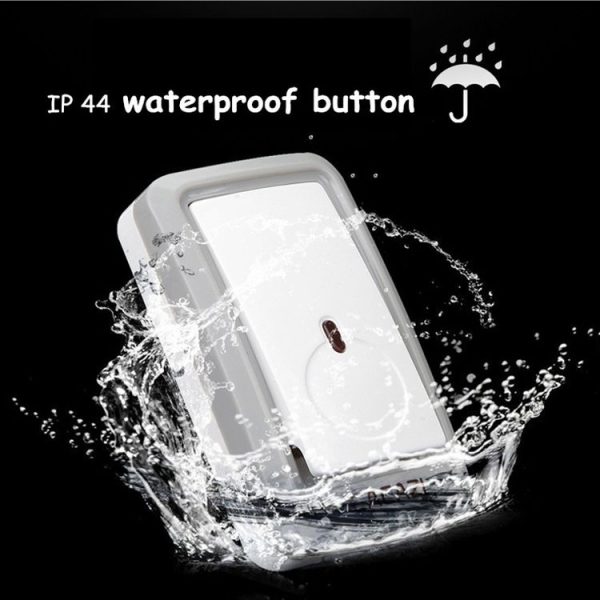 CACAZI W-899 Smart Home Wireless Doorbell Remote Control Doorbell, Style: EU Plug - Image 6