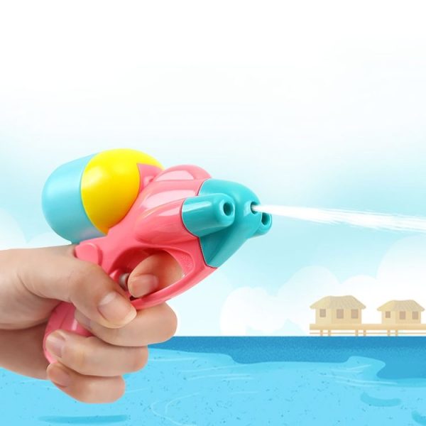 5 PCS Mini Water Gun Toy Kids Outdoor Beach Games Props Portable Water Squirt Gun Toys, Random Color Delivery - Image 2