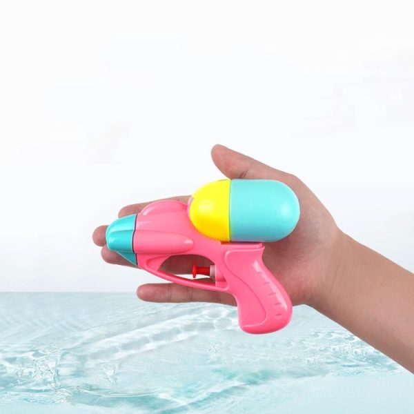5 PCS Mini Water Gun Toy Kids Outdoor Beach Games Props Portable Water Squirt Gun Toys, Random Color Delivery - Image 3