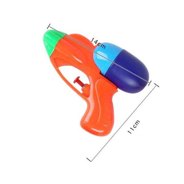 5 PCS Mini Water Gun Toy Kids Outdoor Beach Games Props Portable Water Squirt Gun Toys, Random Color Delivery - Image 5