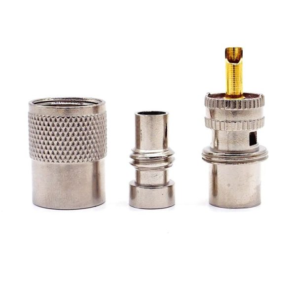 10pcs UHF Male PL259 Connector RG8 / RG58 Cable Lug Antenna Connector - Image 2