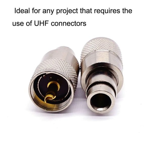 10pcs UHF Male PL259 Connector RG8 / RG58 Cable Lug Antenna Connector - Image 5