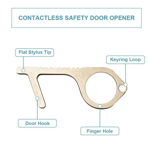 Non-Contact Door Openner Safety Protection Door Hook Press Elevator Button Tool - Image 6