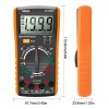 ANENG Automatic High-Precision Intelligent Digital Multimeter, Model: DT9205A HOLD Key (Red) - Image 3