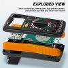 ANENG Automatic High-Precision Intelligent Digital Multimeter, Model: DT9205A HOLD Key (Red) - Image 6