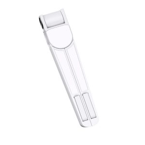 Oatsbasf X02 Laptop Heightening Bracket Portable Storage Folding Adjustable Hanging Radiator (White)