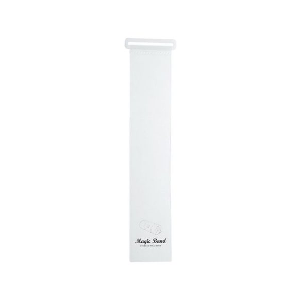 Clothes Magic Band Roll Strap Self-adhesive Strapping Belt Clothing Finishing Storage Belt, Size: Medium (Transparent) - Image 2