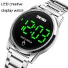 SKMEI 1684 Versatile Sports Steel Belt Men Electronic Watch, Colour: Gold - Image 3