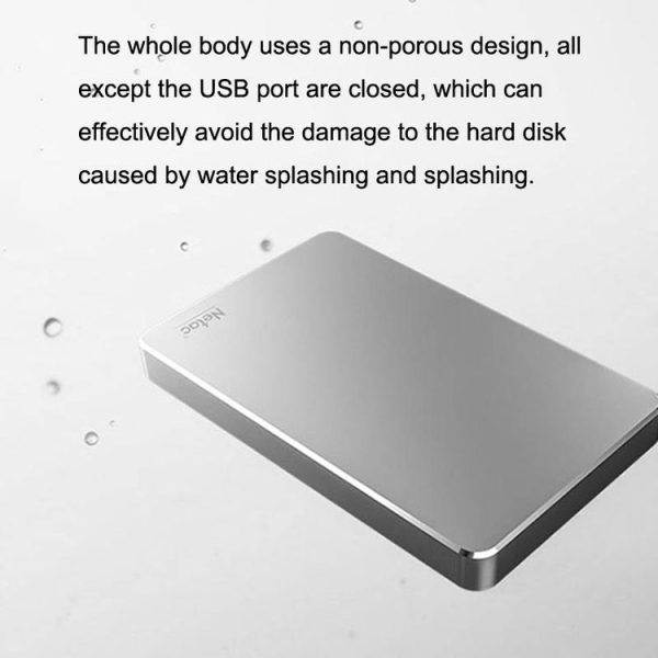 Netac K330 High Speed 2.5 Inch Fingerprint Encrypted Mobile Hard Drive, Capacity: 1TB - Image 3
