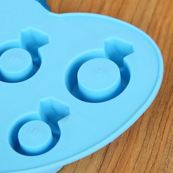 Silicone DIY Creative Ring Ice Mold Ice Box (Pink) - Image 5