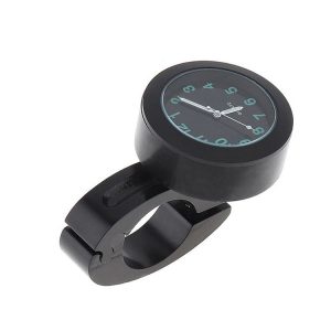 Motorcycle Bike Modified Handlebar Clock Watch (Black)