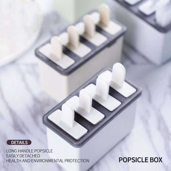 Home Made Popsicle Ice Cream Mold Set (Green) - Image 3